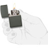 Zippo Classic 221 Green Matte