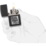 Zippo Classic 363, матовая чёрная