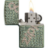Зажигалка Zippo Armor 29525, зелёная